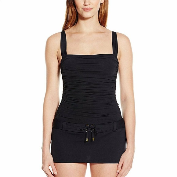 Bleu Rod Beattie Other - Bleu Rod Beattie Gilt Trip Skirted One Piece